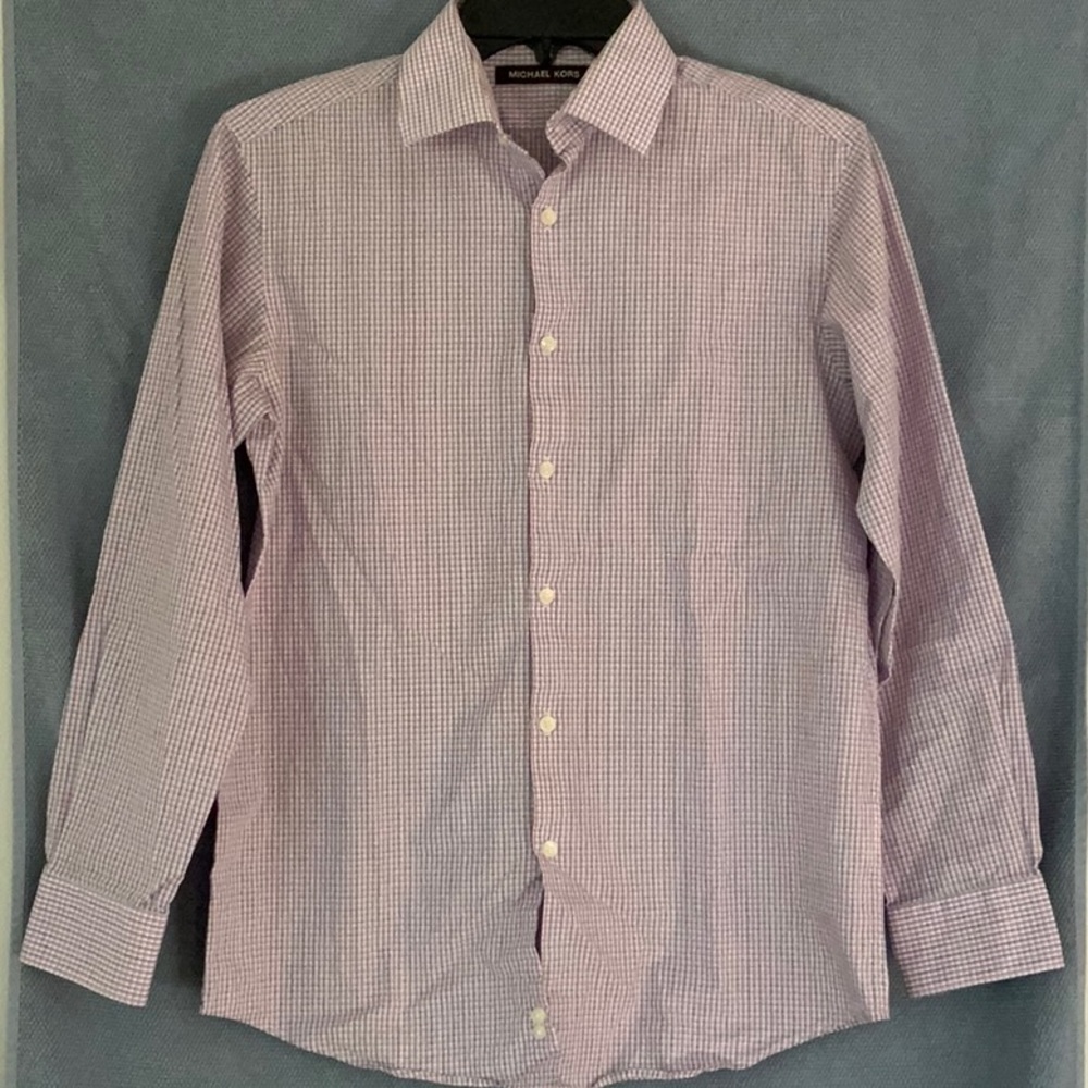 Michael Kors Boys Long Sleeve Button Down